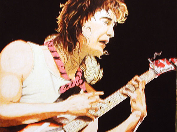 Eddie Van Halen Portrait