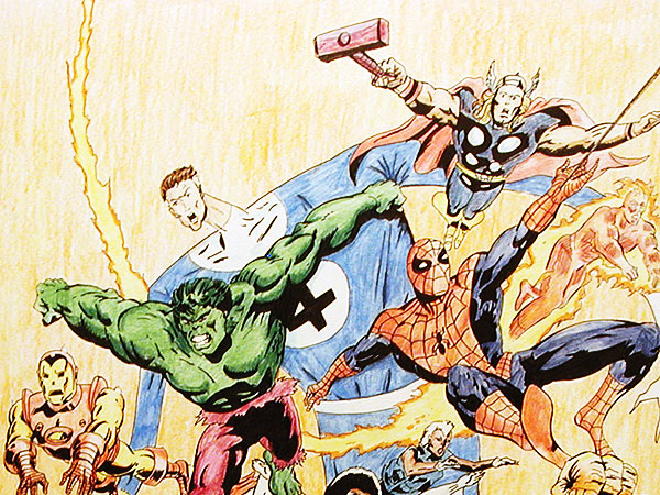 Marvel Comics Illustration